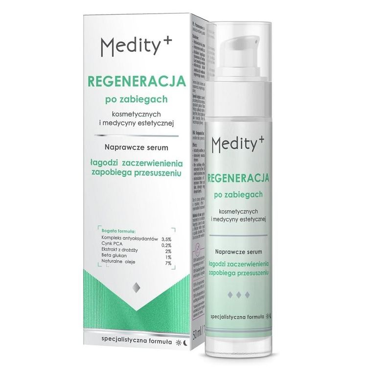 Medity+, Regeneracja, serum naprawcze, 50 ml