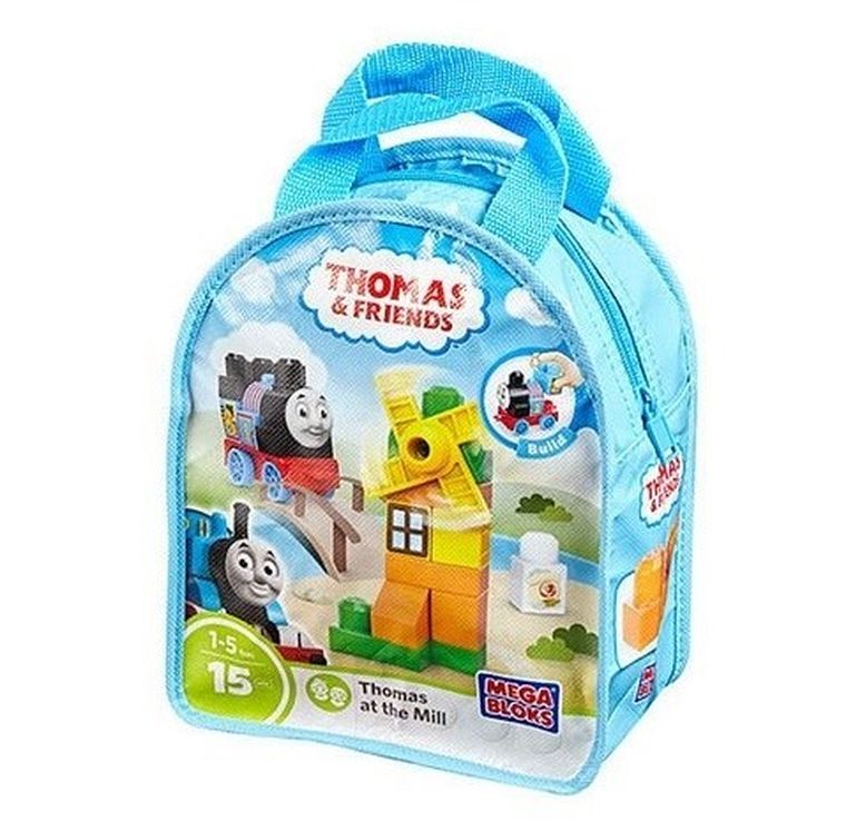 MEGA Bloks, Tomek i Przyjaciele, Tomek przy młynie, klocki, 15 elementów