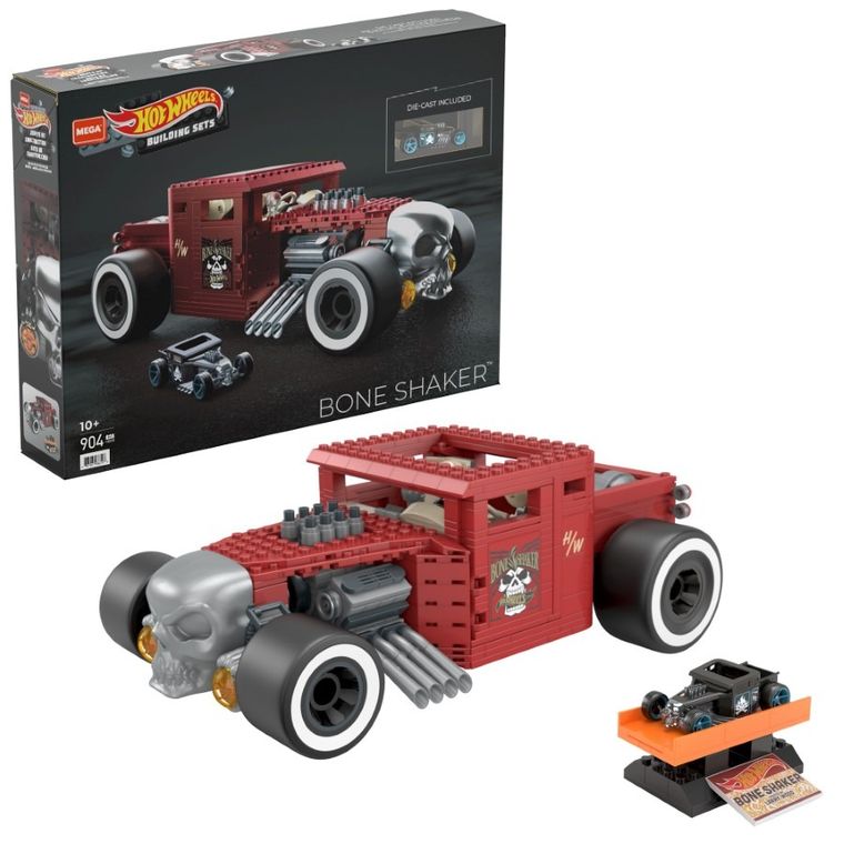 MEGA Construx, Bone Shaker, pojazd kolekcjonerski, klocki, 904 elementy