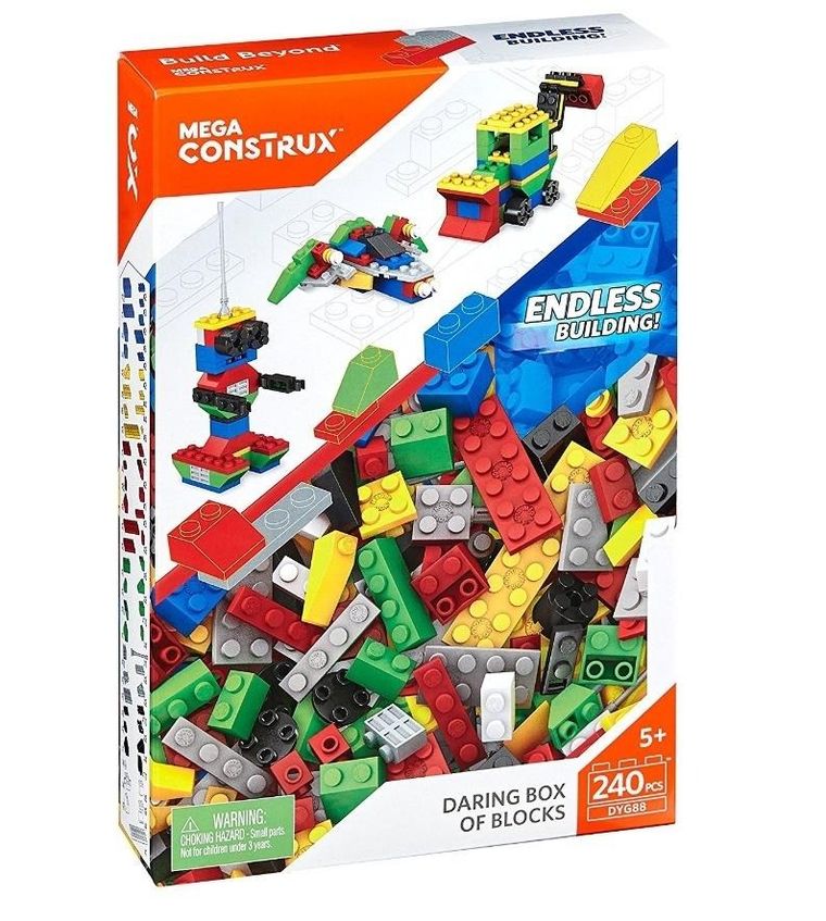 MEGA Construx, klocki budowlane, 240 elementów