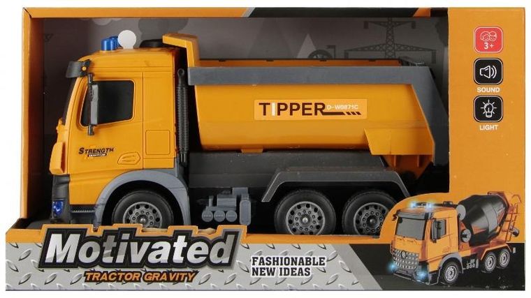 Mega Creative, auto ciężarowe, wywrotka, pojazd interaktywny