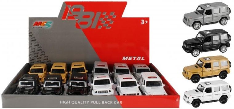 Mega Creative, auto terenowe, 11 cm