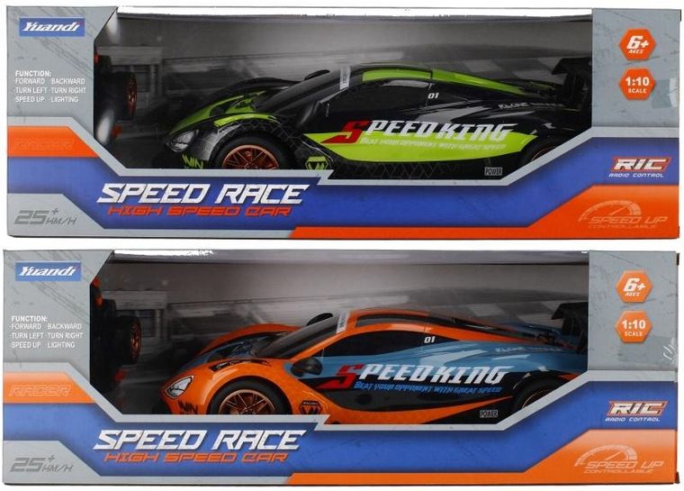 Mega Creative, auto wyścigowe, pojazd zdalnie sterowany, 1:10