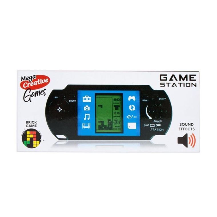 Mega Creative, Game Station, tetris, czołgi, wyścigi, gra elektroniczna