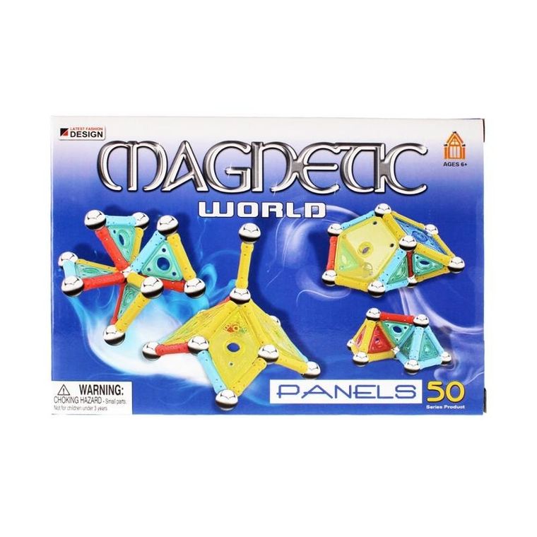 Mega Creative, klocki magnetyczne, 50 elementów
