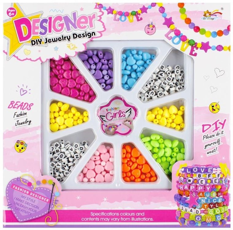 Mega Creative, koraliki do nawlekania