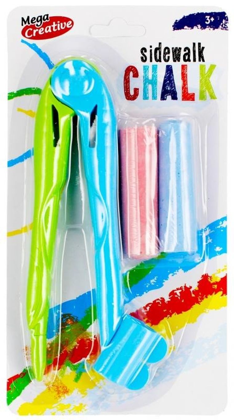 Mega Creative, kreda do malowania z akcesoriami