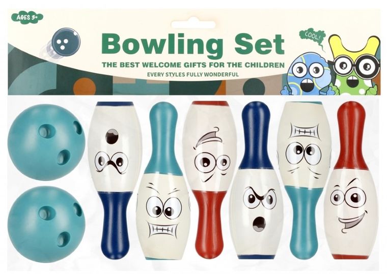 Mega Creative, kręgle + 2 bile