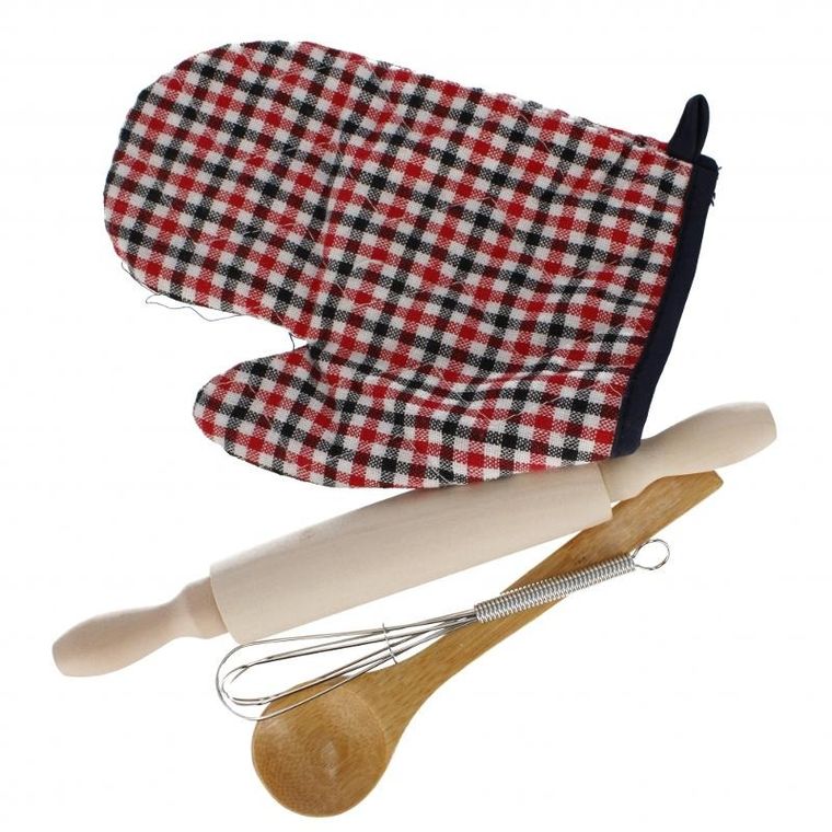 Mega Creative, Kucharz, zestaw z akcesoriami, 5 elementów