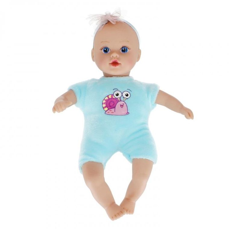 Mega Creative, lalka bobas, miękka, niebieska, 23 cm