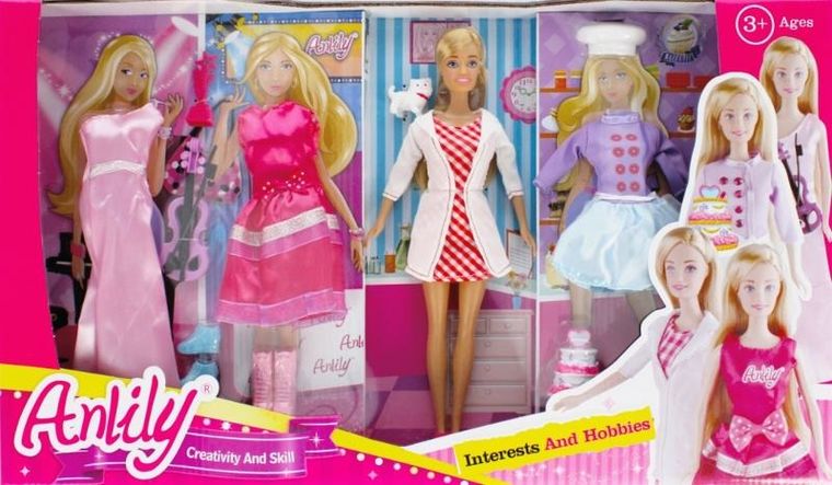 Mega Creative, Lalka z akcesoriami, 29 cm