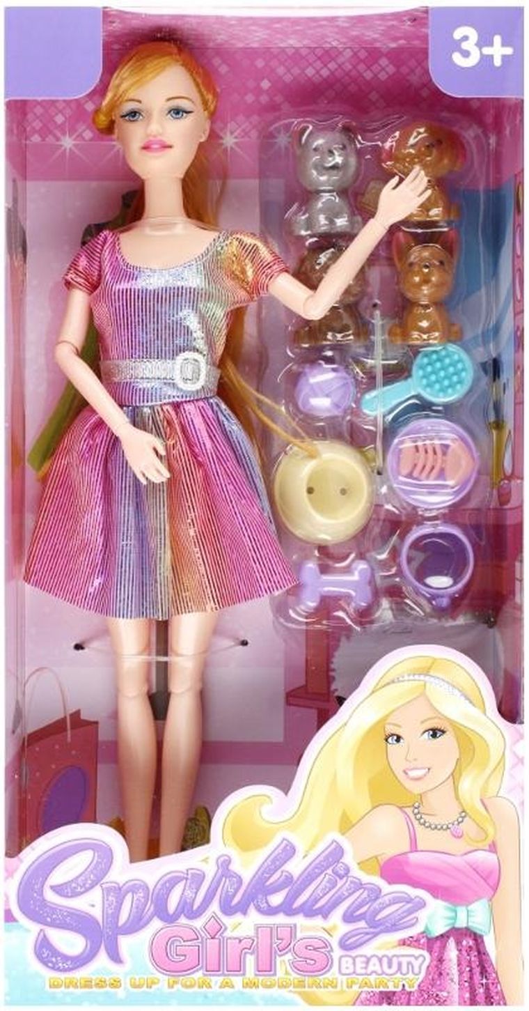 Mega Creative, lalka z akcesoriami, 29 cm