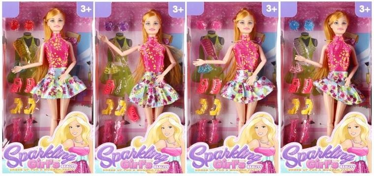 Mega Creative, lalka z akcesoriami, 29 cm