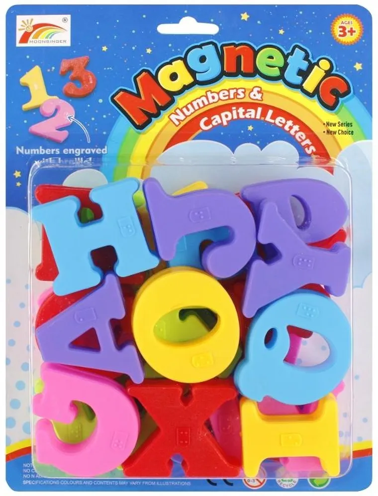 Mega Creative, literki magnetyczne