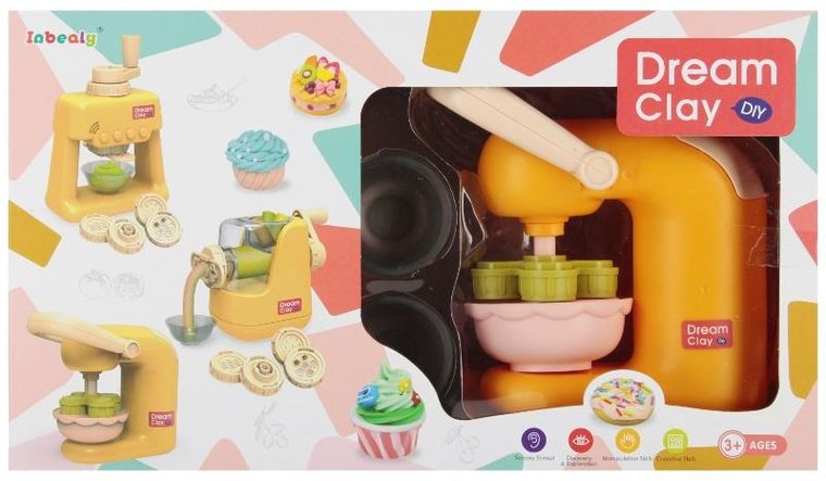 Mega Creative, masa plastyczna z akcesoriami, robot kuchenny