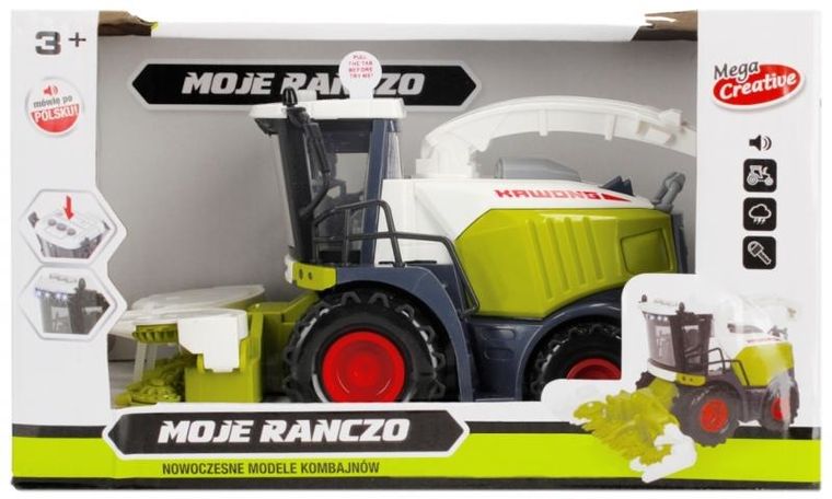 Mega Creative, Moje ranczo, Kombajn, pojazd, 21 cm