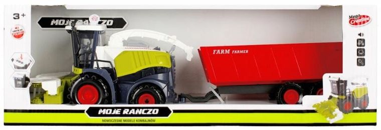 Mega Creative, Moje ranczo, Kombajn, pojazd, 21 cm