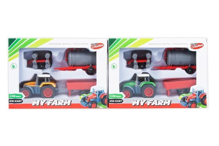 Mega Creative, Moje Ranczo, traktor metalowy
