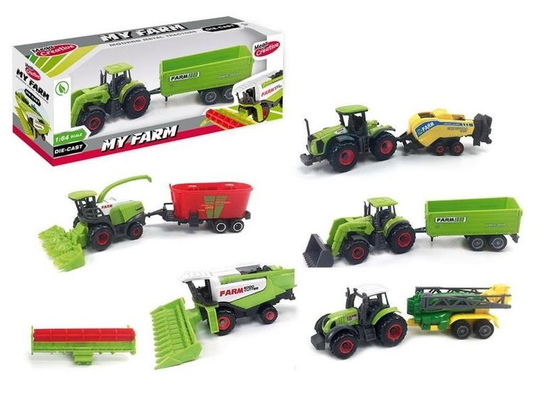 Mega Creative, Moje Ranczo, traktor metalowy