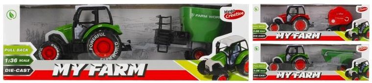 Mega Creative, Moje Ranczo, traktor metalowy