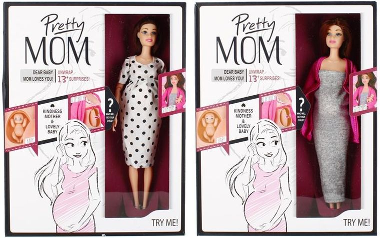 Mega Creative, Piękna Mama, lalka w ciąży