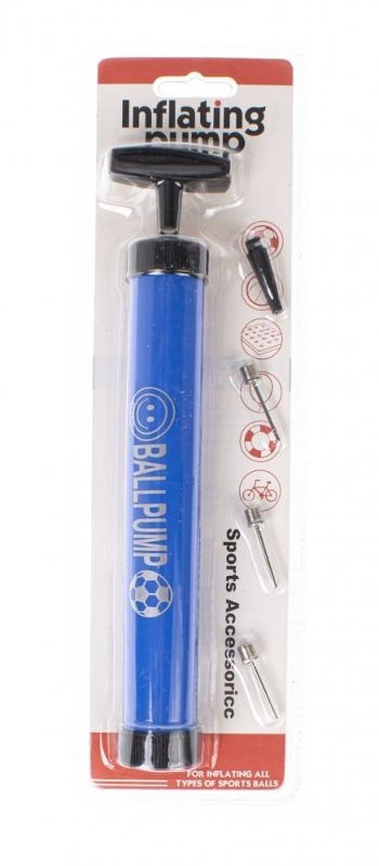 Mega Creative, pompka uniwersalna, 4 igły