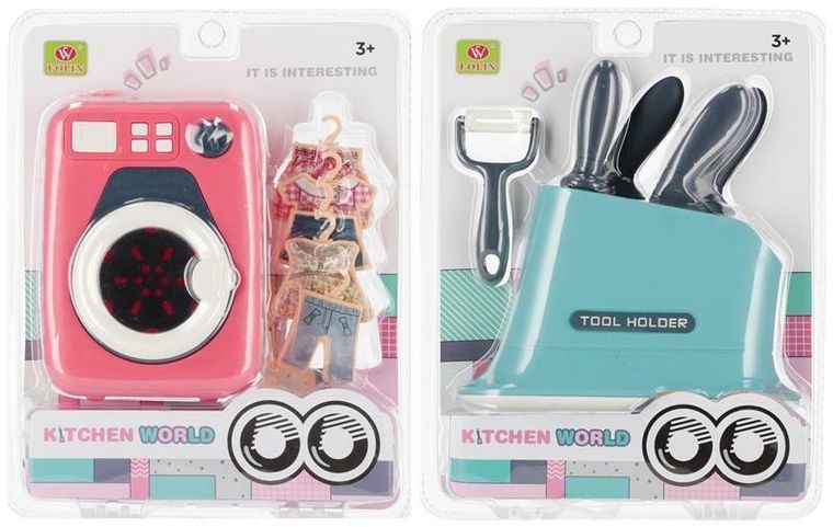 Mega Creative, pralka/noże kuchenne