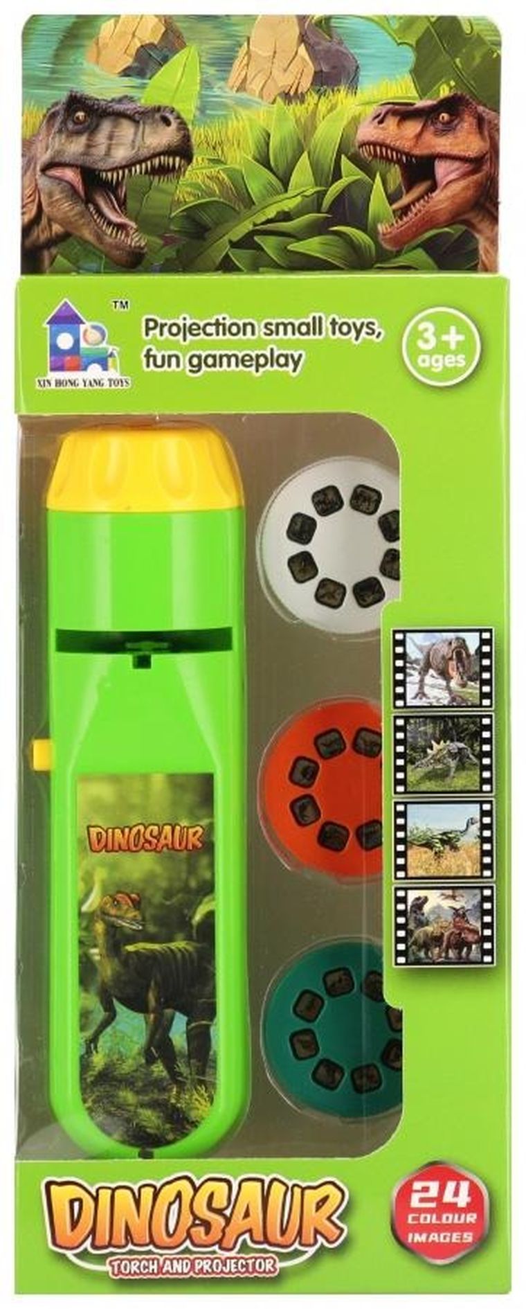 Mega Creative, projektor z akcesoriami, Dino