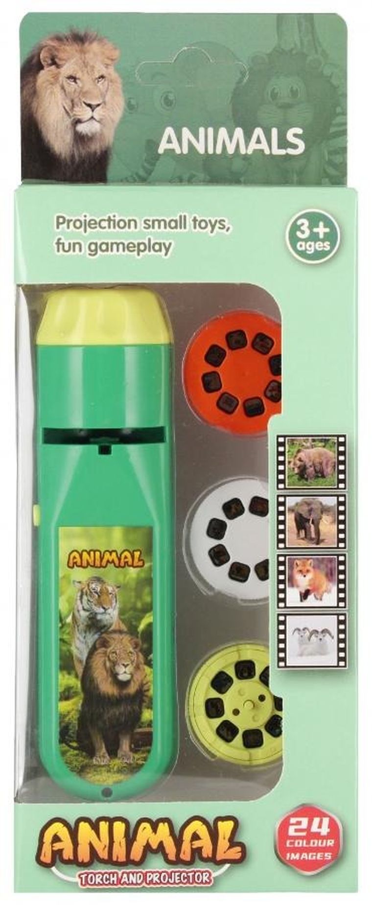 Mega Creative, projektor z akcesoriami, Safari