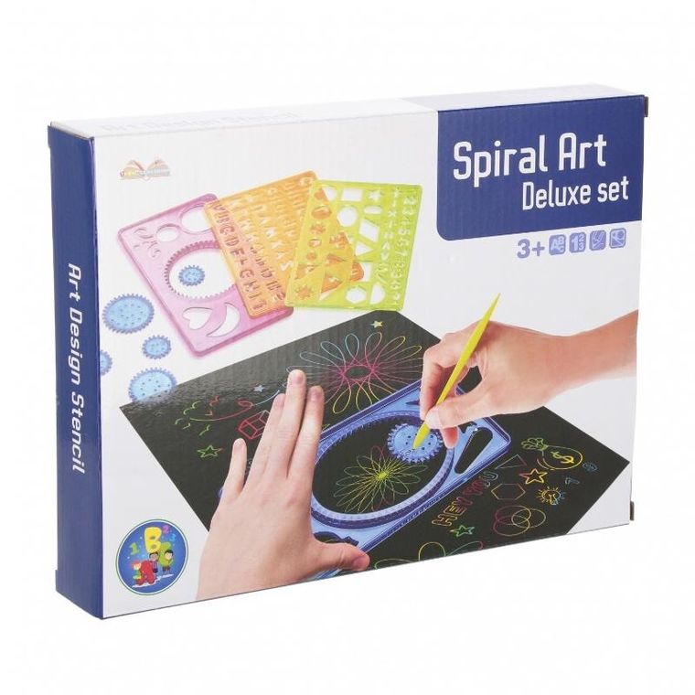 Mega Creative, Szablon kreślarski, spirograf