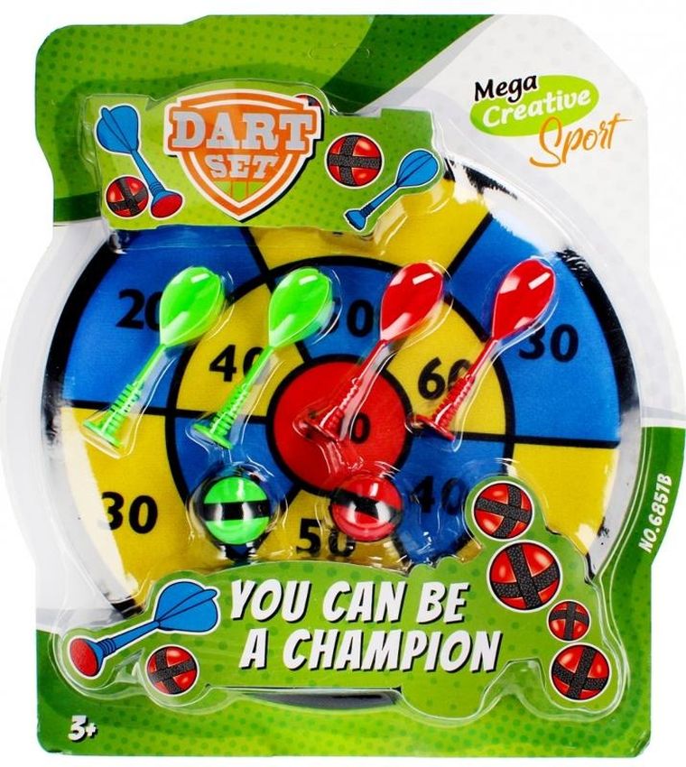 Mega Creative, tarcza z piłeczkami na rzep