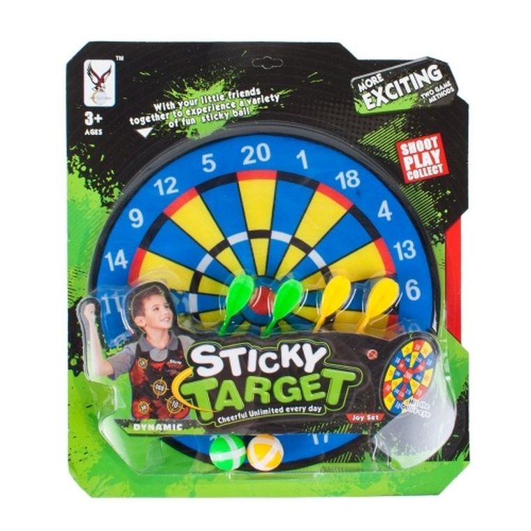 Mega Creative, tarcza z piłkami i rzutkami, gra zręcznościowa