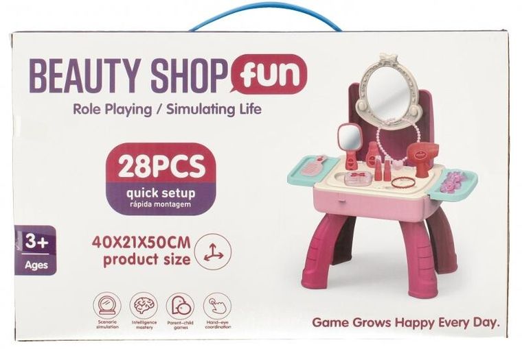 Mega Creative, toaletka z akcesoriami