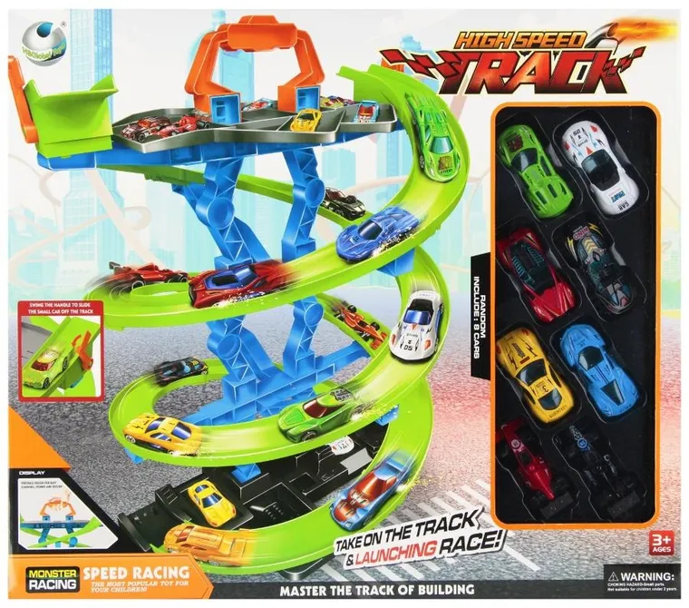 Mega Creative, tor samochodowy z autkami