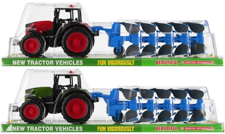Mega Creative, traktor, pojazd rolniczy z akcesoriami