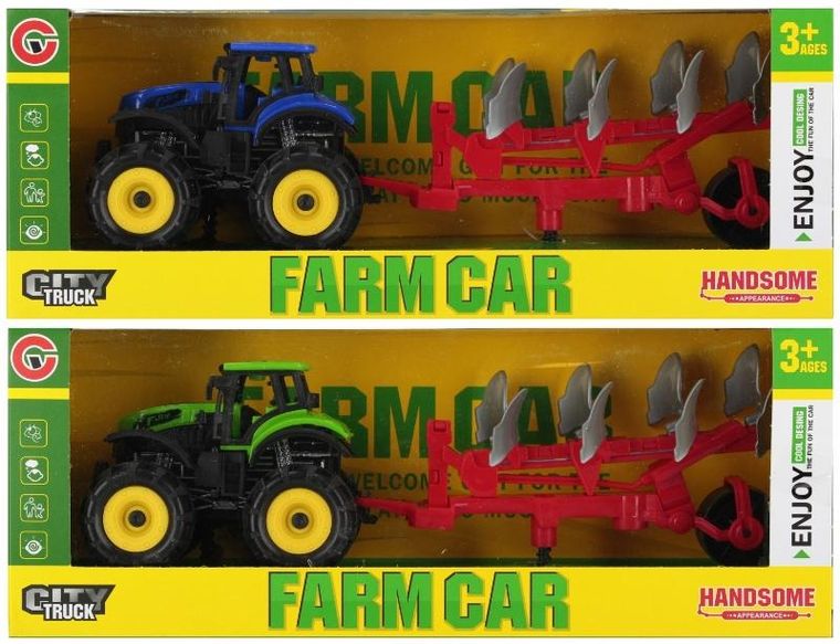 Mega Creative, traktor z przyczepą