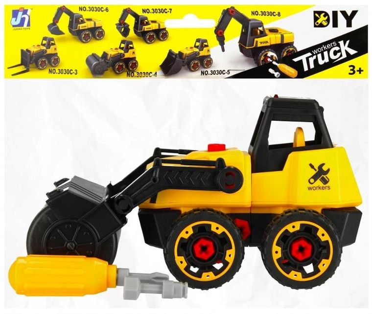 Mega Creative, Walec, pojazd do skręcania, 23 cm