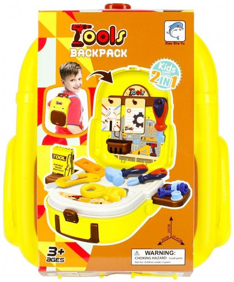 Mega Creative, warsztat z narzędziami w plecaku