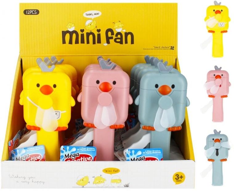 Mega Creative, wiatraczek, Kurczak, 17 cm