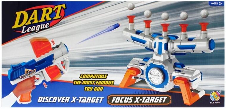 Mega Creative, wyrzutnia, zestaw ze strzałkami, elektroniczny, zestaw z akcesoriami