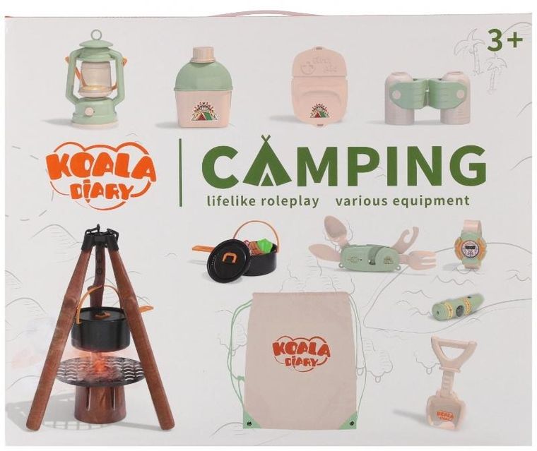 Mega Creative, zestaw kampingowy, 32-26-10 cm