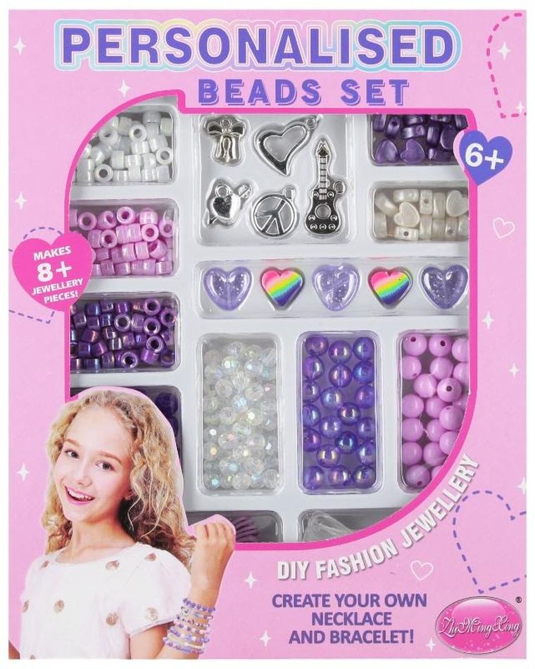 Mega Creative, zestaw koralików do nawlekania