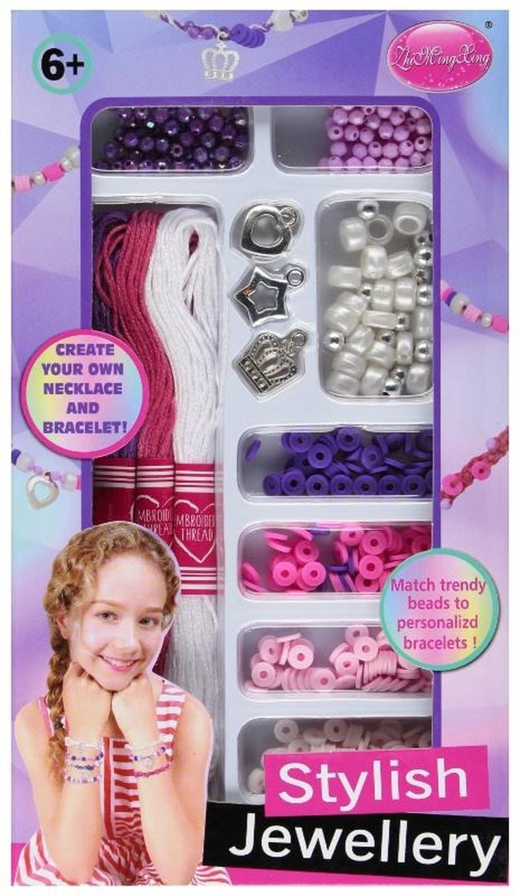Mega Creative, zestaw koralików do nawlekania
