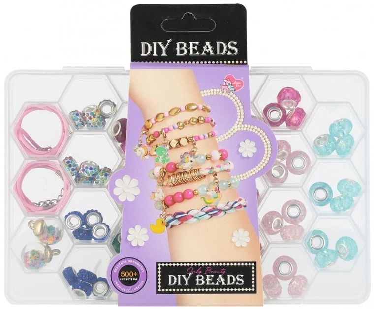 Mega Creative, zestaw koralików do robienia biżuterii
