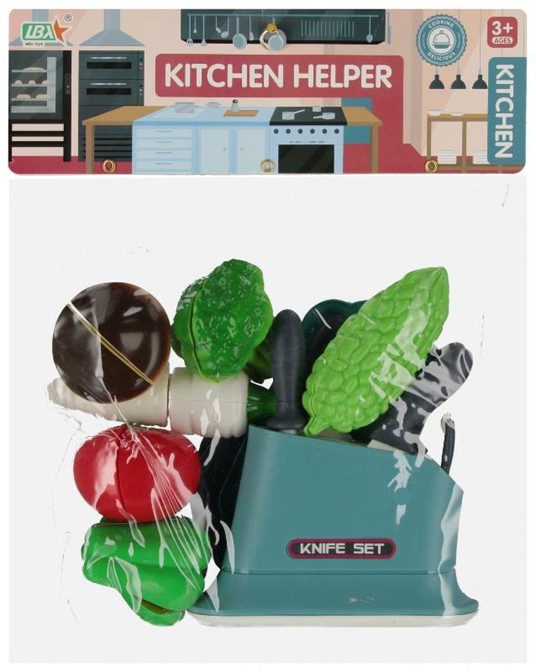 Mega Creative, zestaw kuchenny, warzywa na rzep