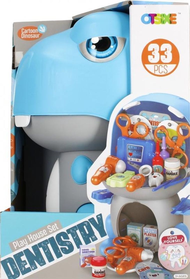 Mega Creative, zestaw lekarski, dino