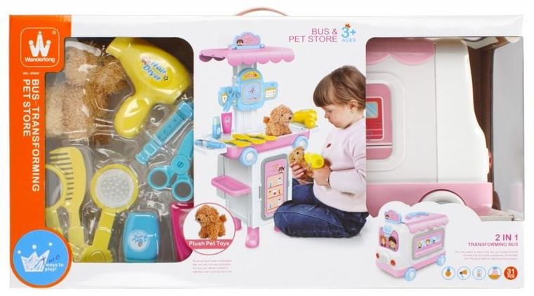 Mega Creative, zestaw piękności, 2w1, spa dla zwierząt, auto