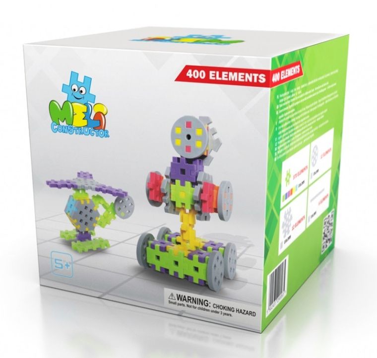 Meli, Constructor, klocki, 400 szt.