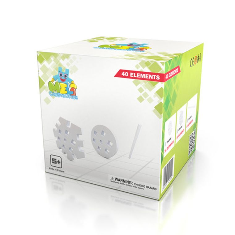 Meli, Constructor, klocki konstrukcyjne, uzupełnienie, 40 elementów