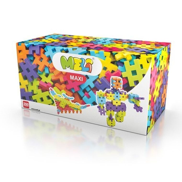 Meli, Maxi, klocki, 200 elementów